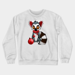 Cute Lemur Drawing Crewneck Sweatshirt